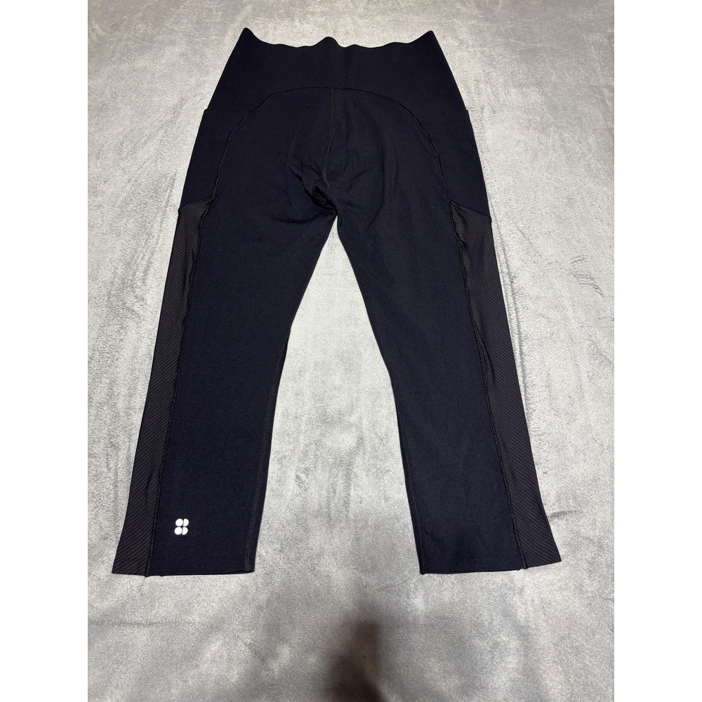 Sweaty Betty Power Crop Leggings Womens Medium Black Athletic SB6822C
